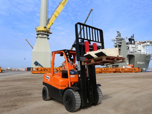 Générateur sur un projet offshore